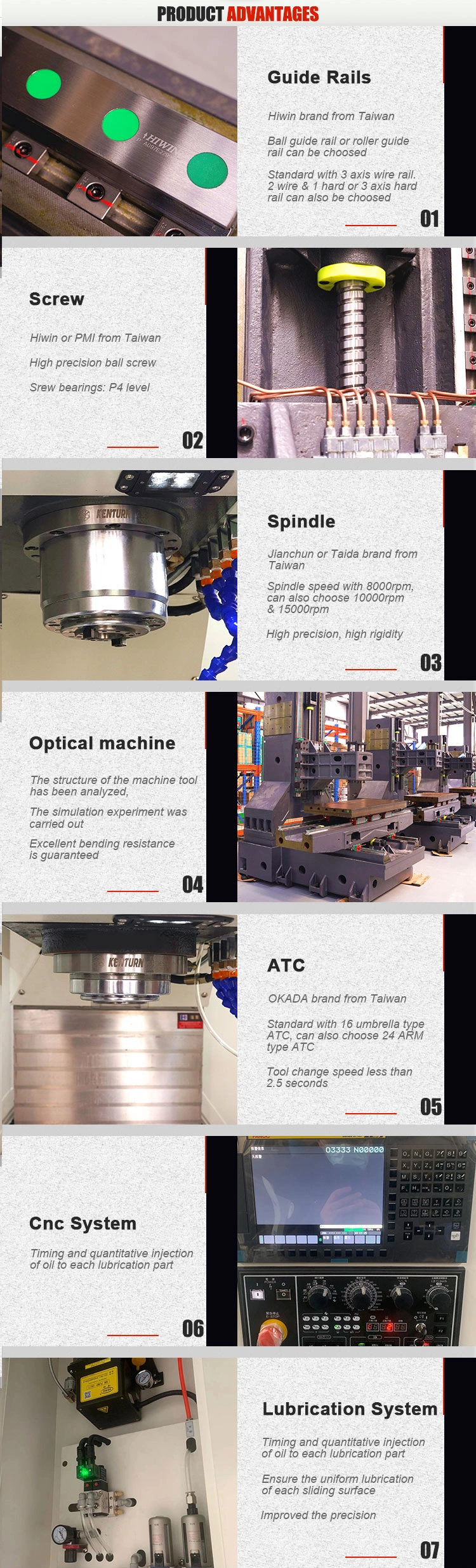 China 3 5 Axis CNC Fresadora Controller Vertical Large Milling Machine Vmc 600 Machining Center Competitive Price
